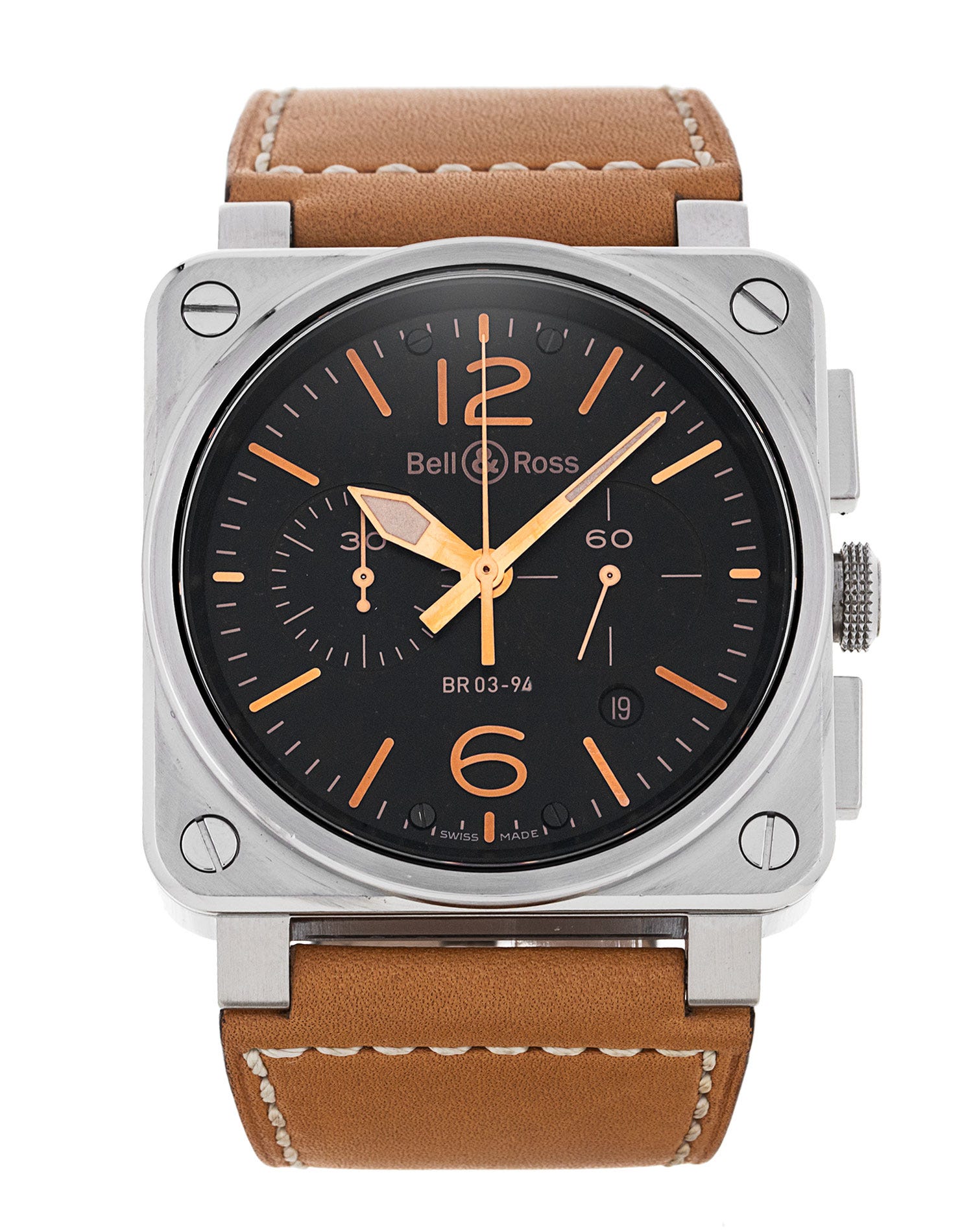 Bell and Ross BR03-94 Chronograph BR0394-ST-G-HE/SCA 283052