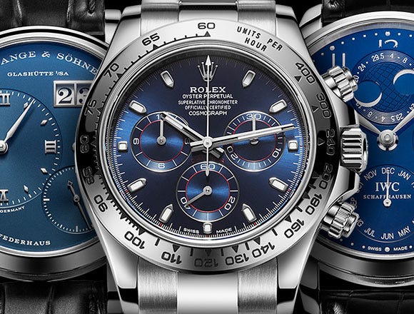 La collection des montres de rêve
