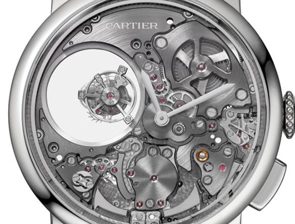 News: Cartier Rotonde De Cartier Minutenrepetition geheimnisvolle Double Tourbillon