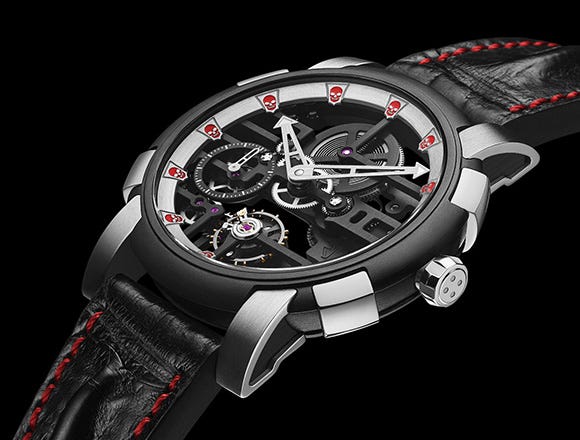 Nouvelles : Romain Jerome Skylab 48 vitesse Skulls métal