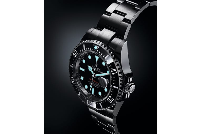 Luminescence de la Rolex Oyster Perpetual Sea-Dweller