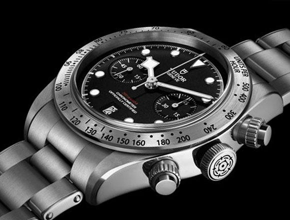 News : Chronographe Tudor Heritage Black Bay