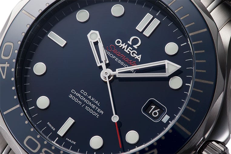Omega fut sauvé lorsque la Seamaster fut mise au poignet de M.Bond