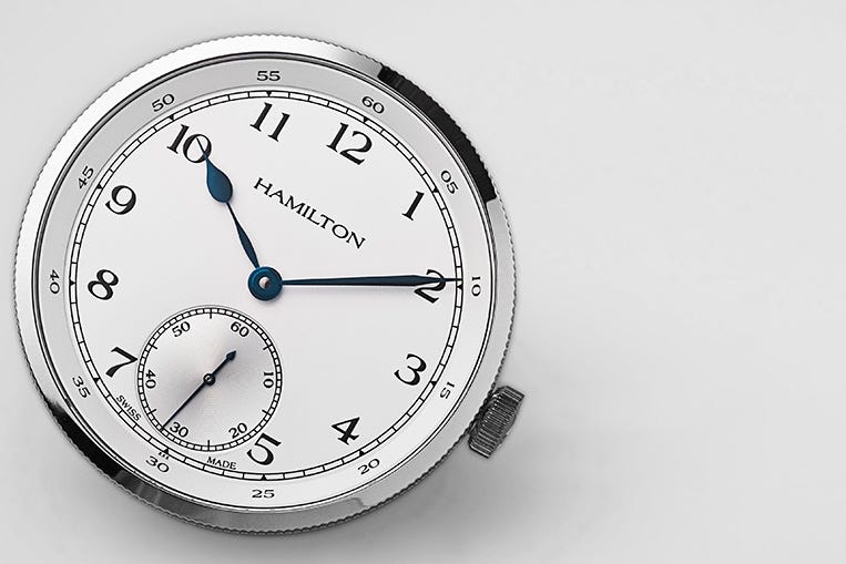 Hamilton Khaki Navy Pioneer limitierte Auflage Zifferblatt